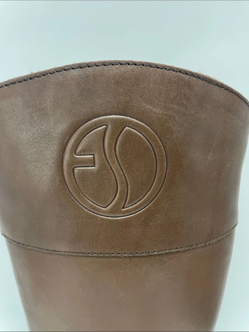 Franco Sarto Brown Over-the-Knee Boots, Size 8.5